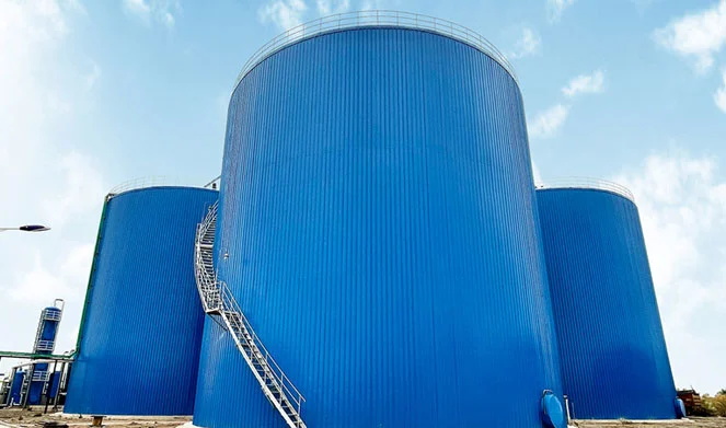 Poultry Waste Biogas Plant