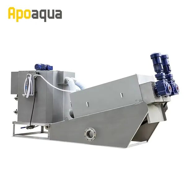 Multi Disk Screw Press for Municipal Sludge Management