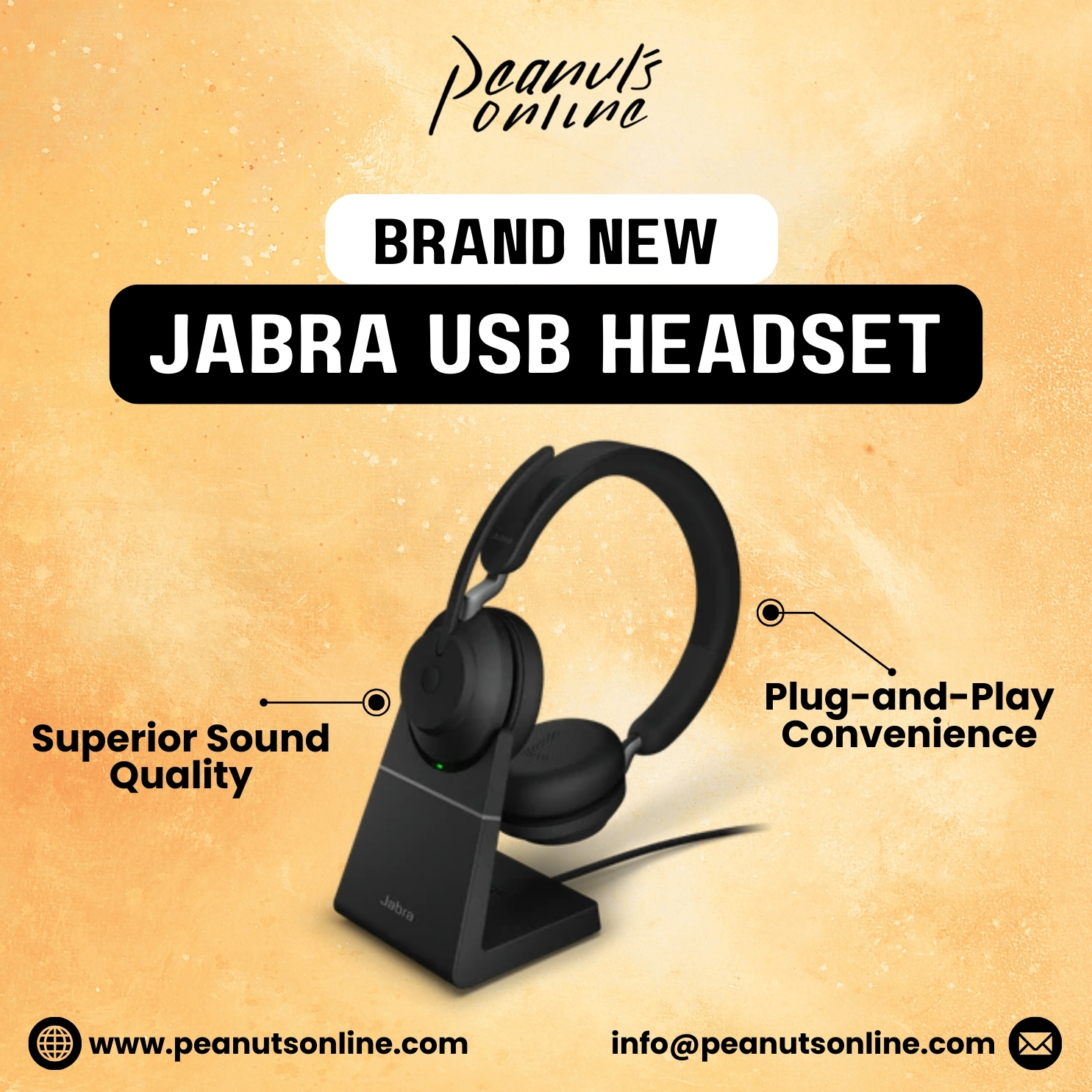 Enhance Communication with the Jabra USB Headset – Superior Sound and Comfort