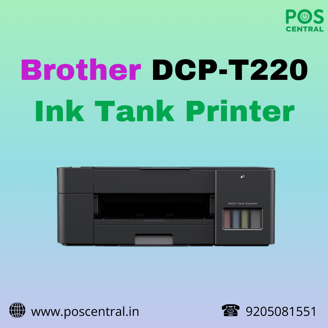 Get Brother DCP-T220 Ink Tank Printer for Home & Office