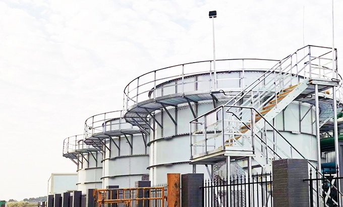 Glass Fused To Steel Bolted Water Storage Tanks