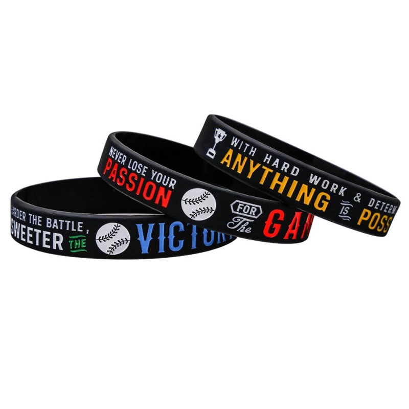 Baseball Silicone Bracelets