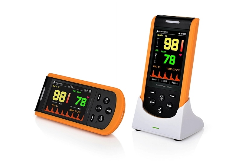 Lepu Medical SP-20 Portable Rechargeable Handheld Pulse Oximeter for Infants Kids Adults Android iPhone PC with Wireless Bluetooth Connection