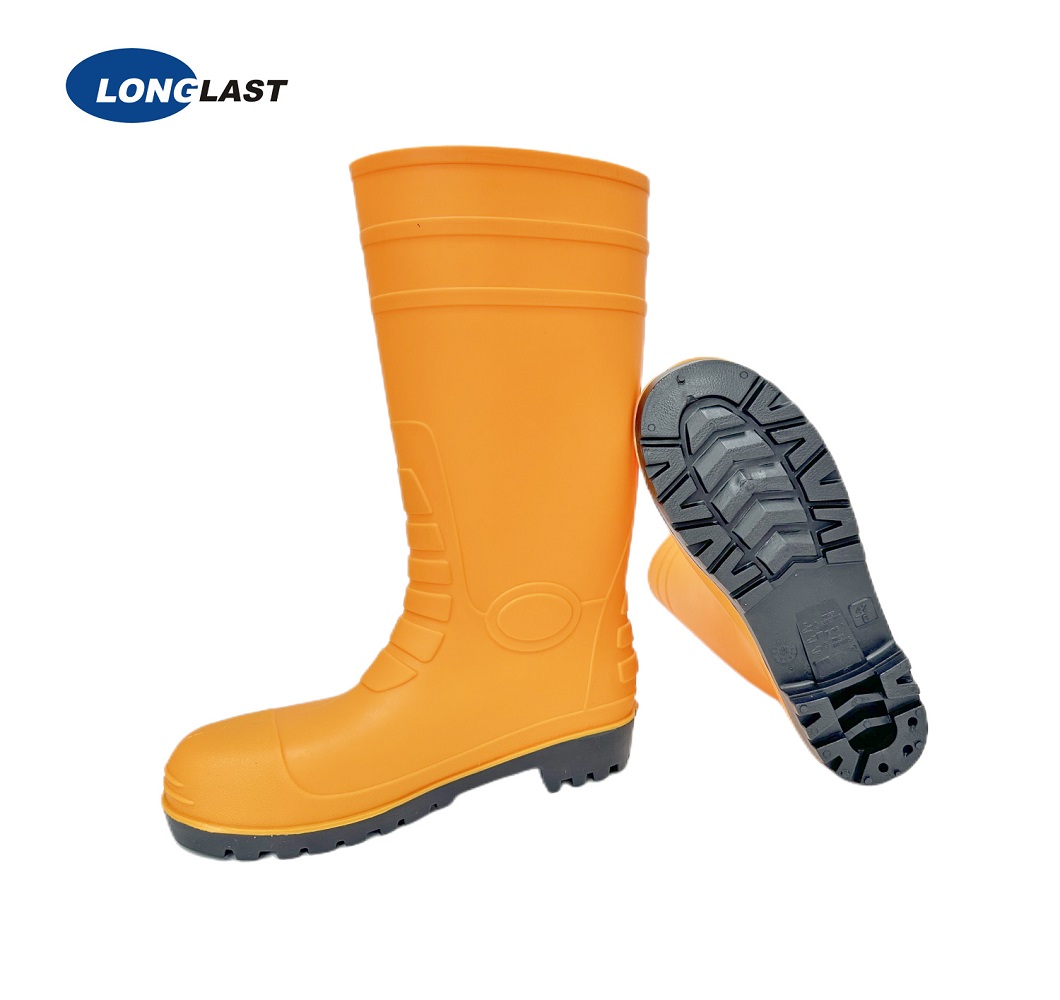 LL-2-10 Customerized Yellow / Black PVC boots