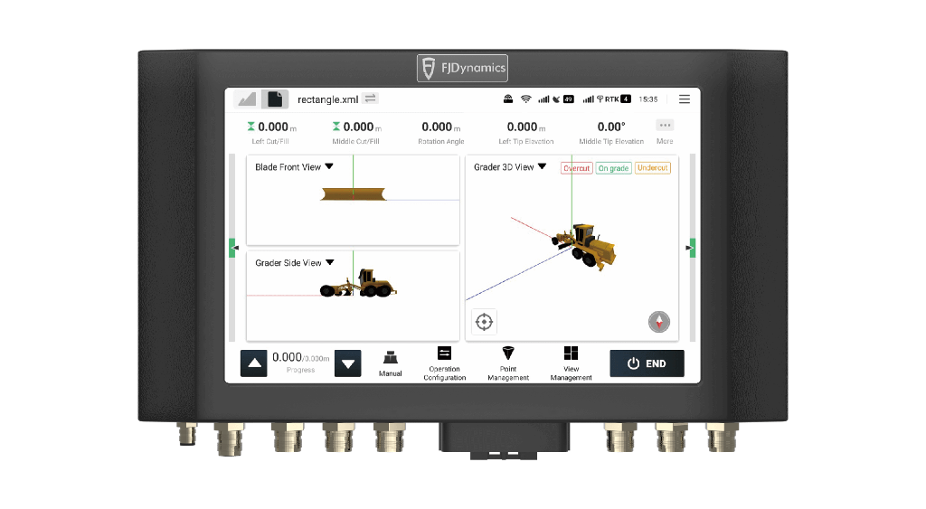 FJD H36 3D MOTOR GRADER CONTROL SYSTEM