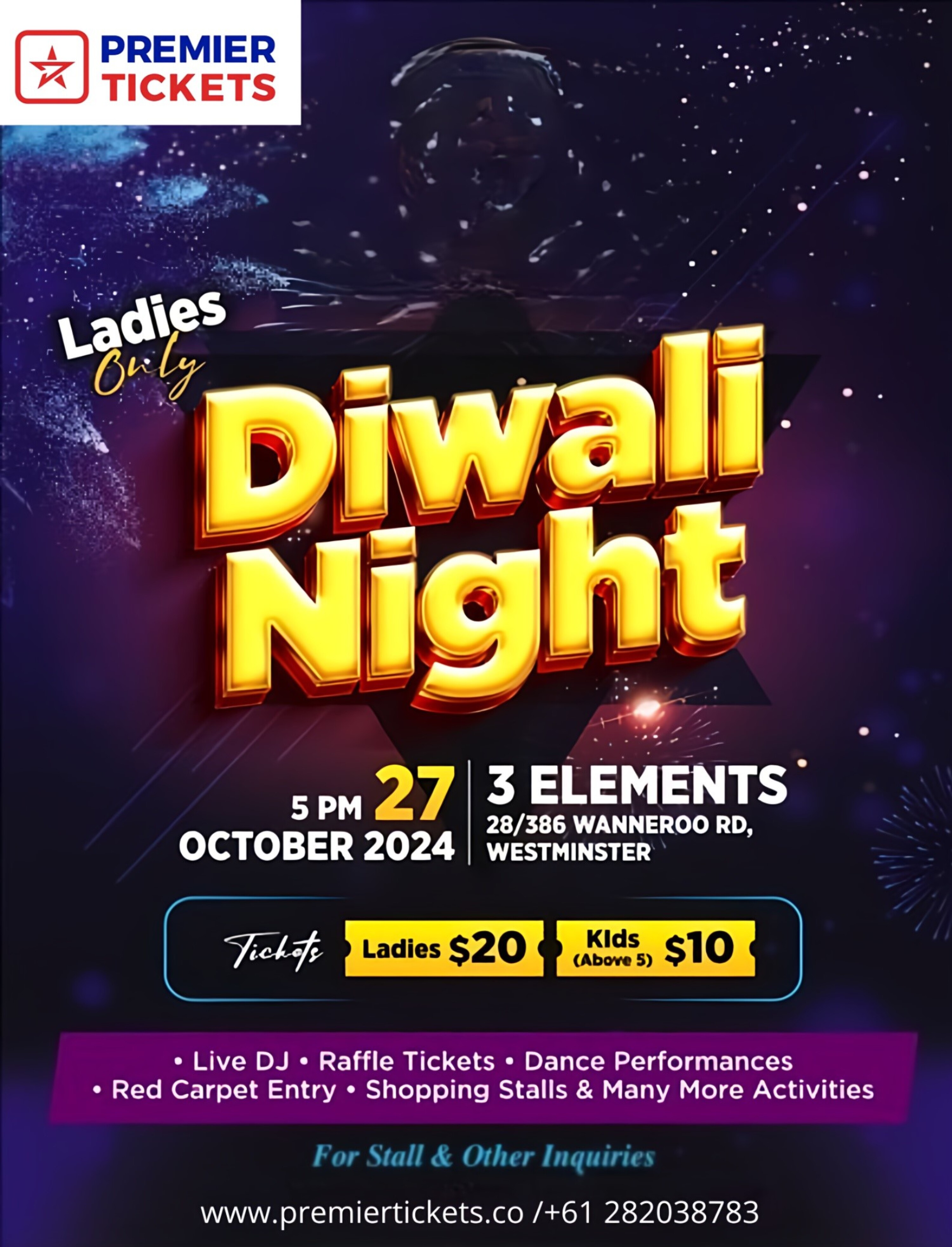 Experience the Magic of Diwali Night 2024 in Australia