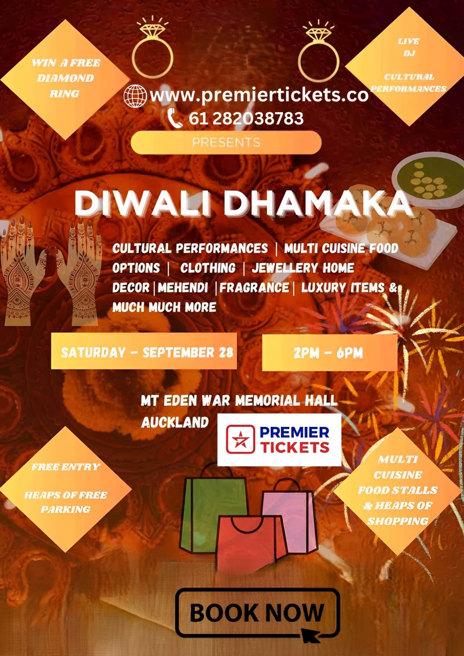 How does Diwali Dhamaka in Auckland light up the Festival of Lights?