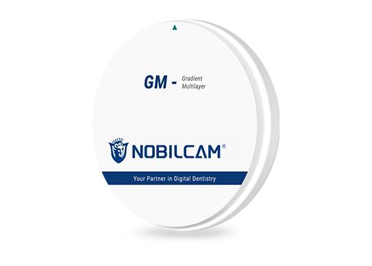 NOBILCAM GM-3D Gradient Multilayer Zirconia Discs