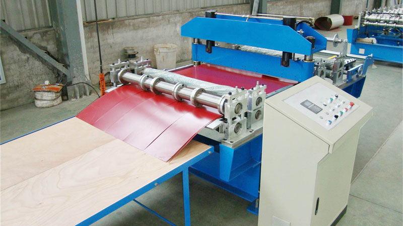 Simple Cut to Length and Slitting Machine