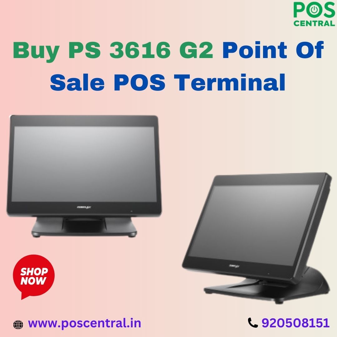 PS-3616-G2 POS Terminal - Superior Efficiency for Easy Functions