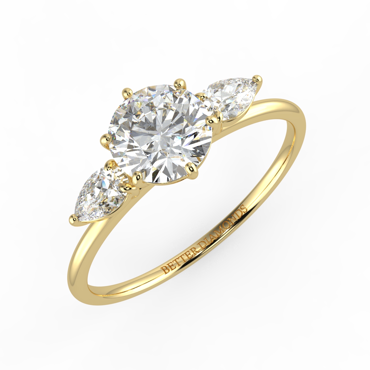 Round Diamond Solitaire Engagement Rings