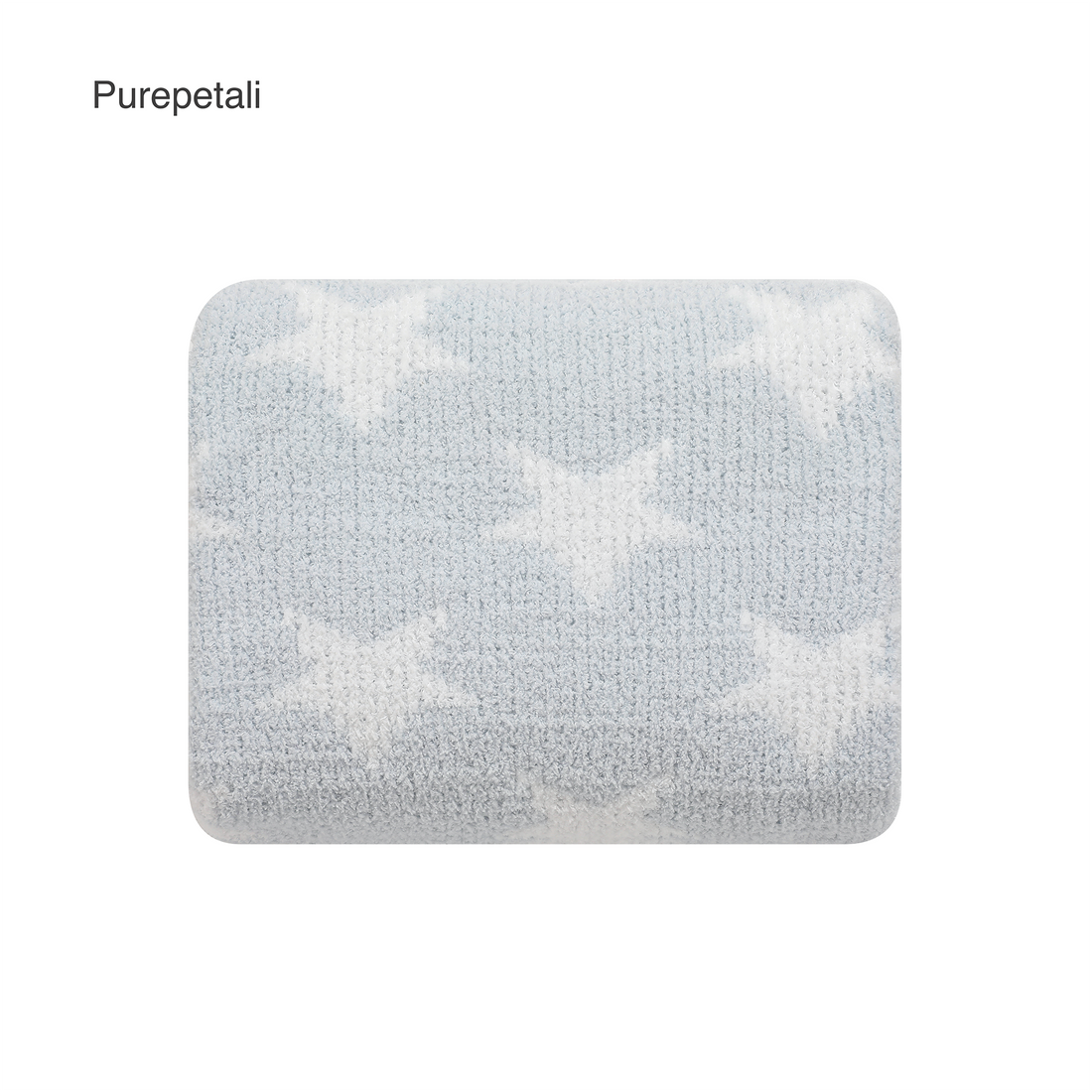 PurePetali Blue Baby Blanket with Stars