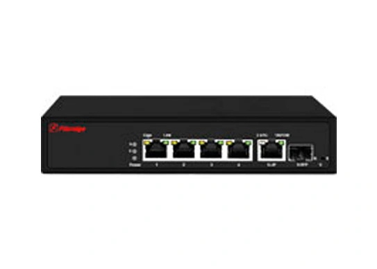 1-Port 100M Fx + 4-Port 100M Tx Unmanaged Switch