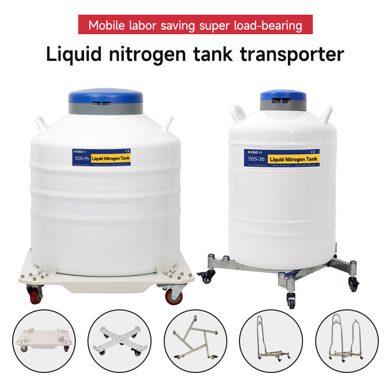 Namibia-liquid nitrogen cell-Liquid Nitrogen Container Trolley