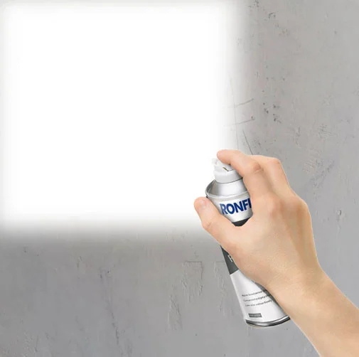 DIY Wall Repair Spray Paint