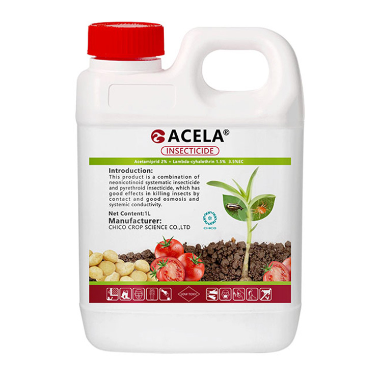 ACELA® Acetamiprid 2%+Lambda-cyhalothrin 1.5% 3.5%ME Insecticide