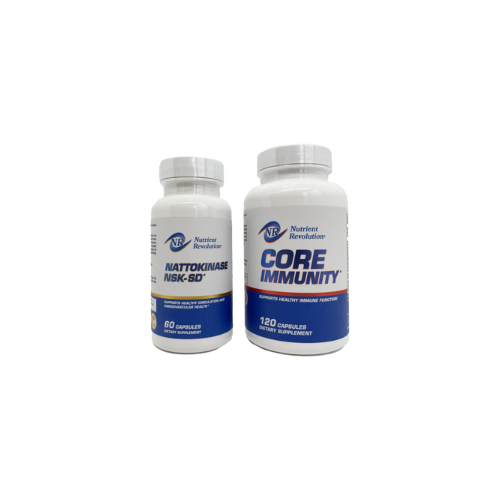 CORE Immunity® + NSK-SD® Nattokinase Combo -  Immune Health vitamins