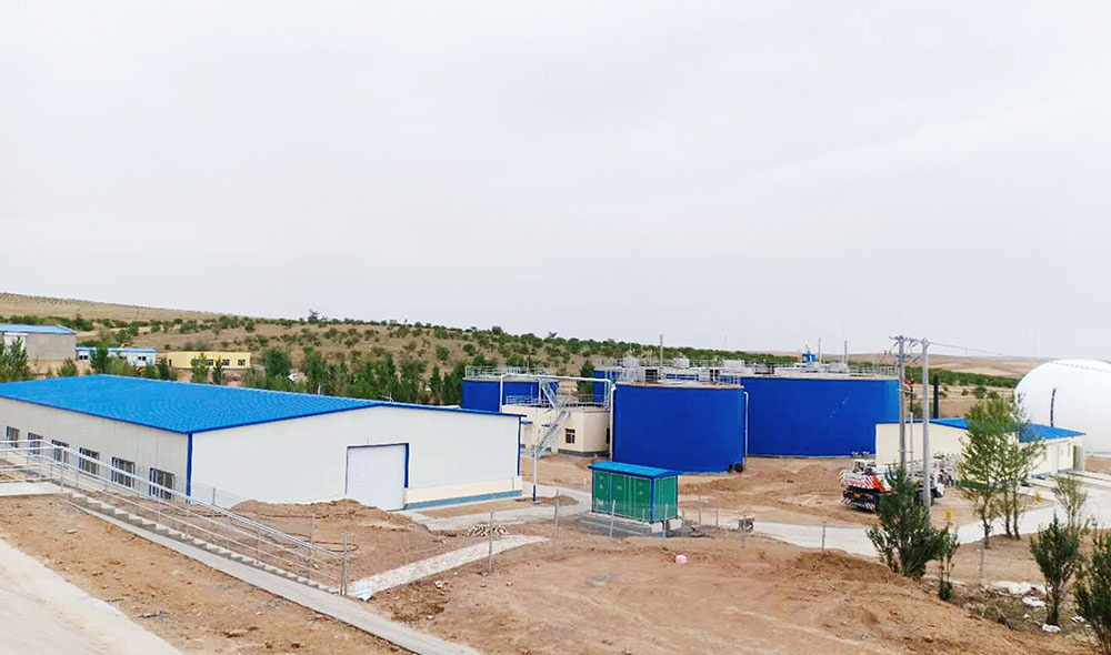 Pig Manure Biogas Plant