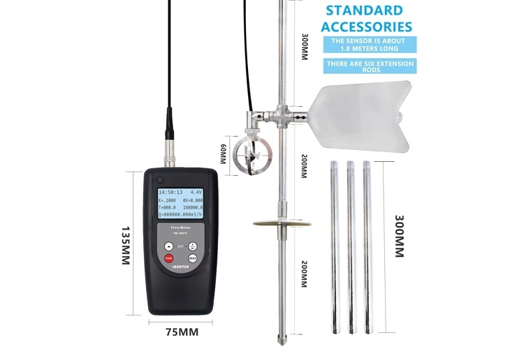 FM-100V10 Portable Flow Meter