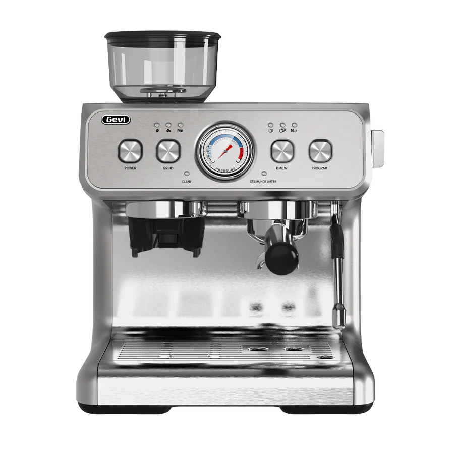 GEVI Dual Boiler Espresso Coffee Maker Machine GECME020DE-U