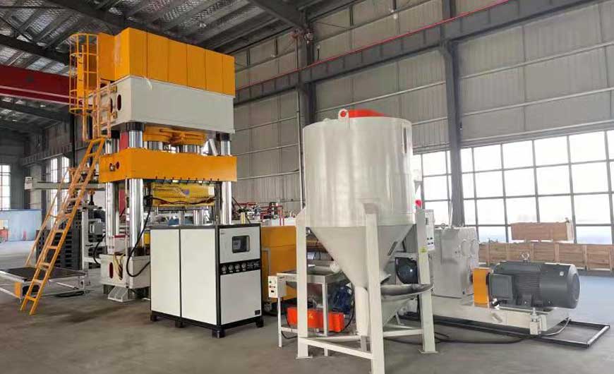 Waste Spinning Pallet molding Equipment