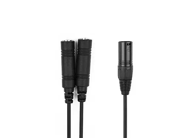 CB-04 GA Headset Dual Plug to Airbus Headset Adapter Cable