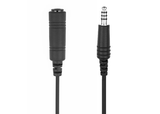 CB-11 Helicopter Headset Extension Cable