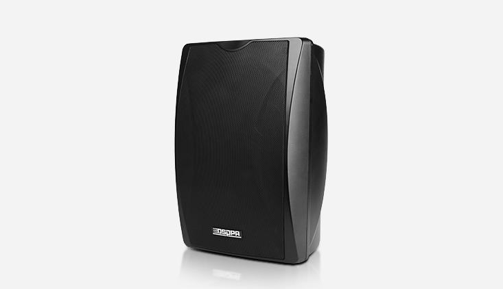 Dante and PoE Network Wall Mount Speaker 2x25W