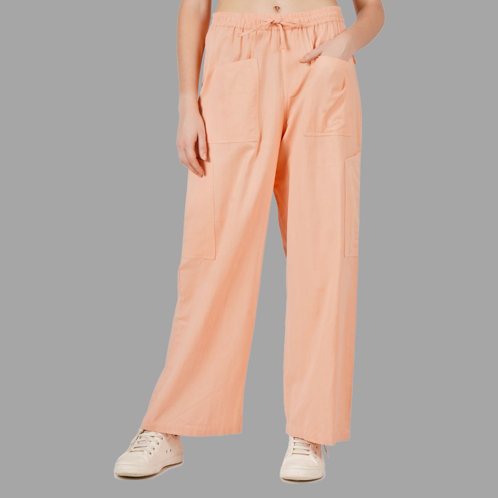 Women’s Peach Trousers