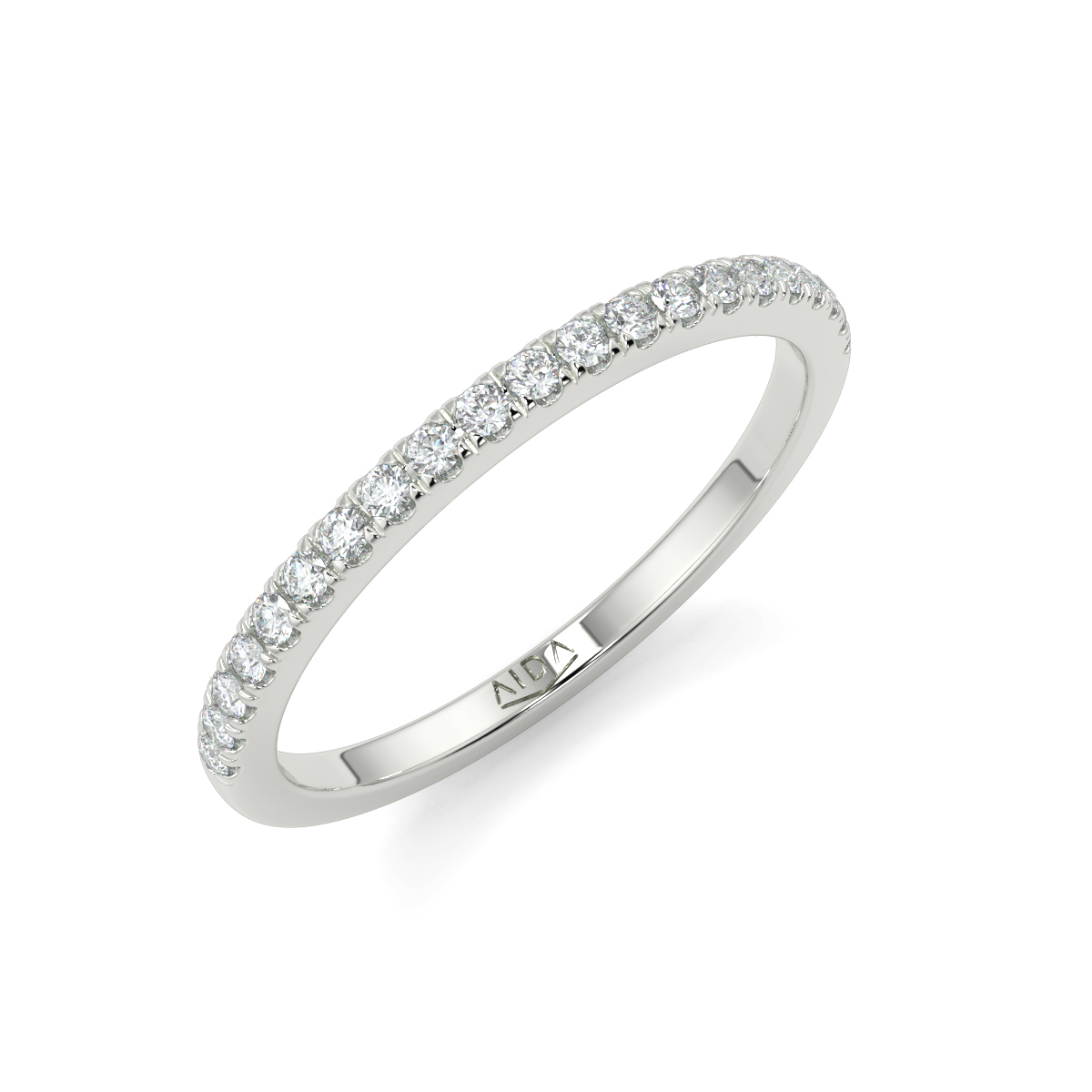 Bondi 13 Eternity Ring – 18K White Gold