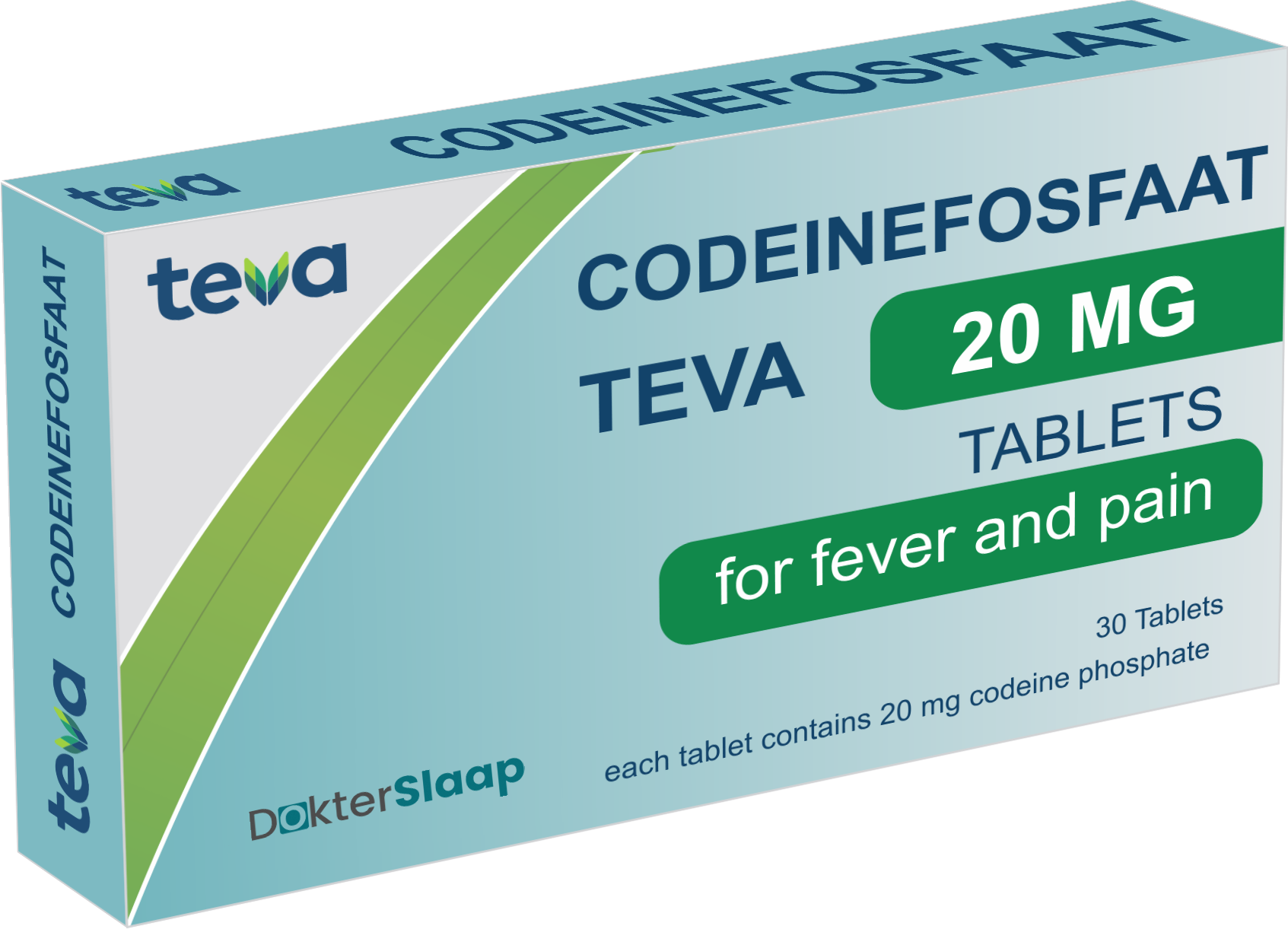 Codeïne 20 MG (30 tabletten)