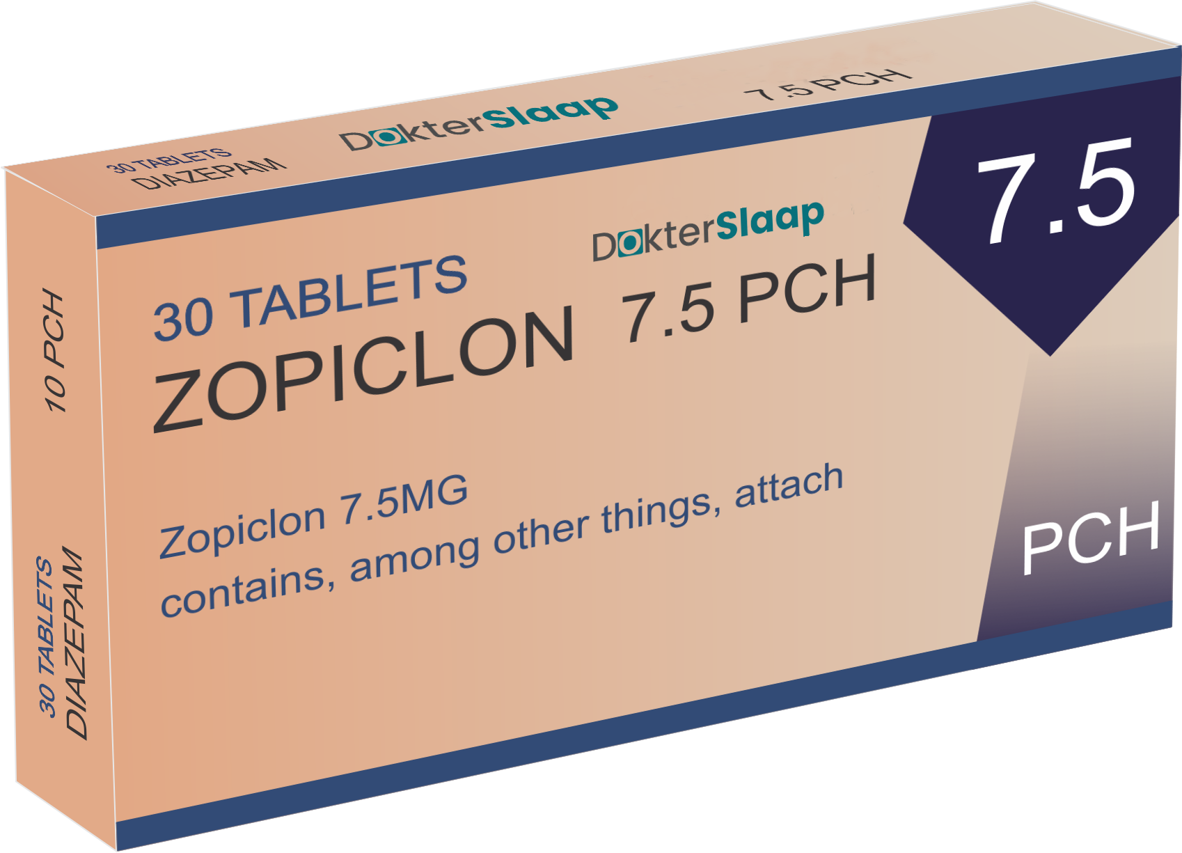  Zopiclon 7.5MG (30 tabletten)