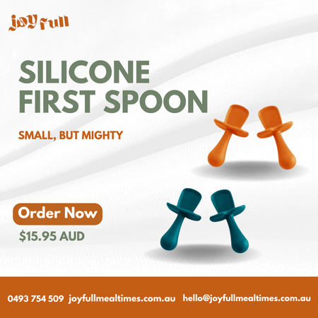 Make Every Bite Special with the Silicone First Spoon