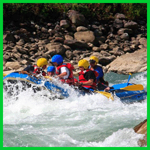 Abhainn rafting