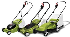 Electric lawn mowers