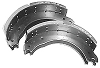  	 Lined Brake Shoes