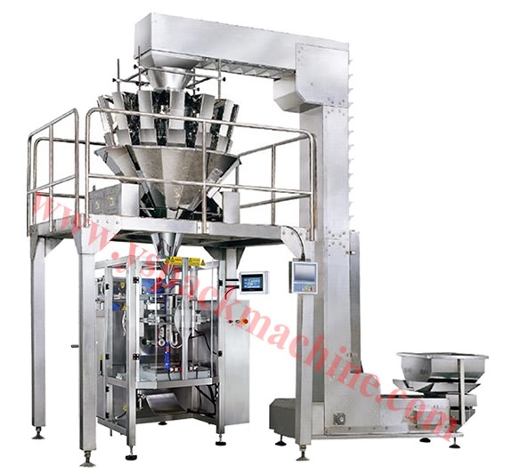 Combination Head Weighing Scale  Potato chips Packing machine YS-LA