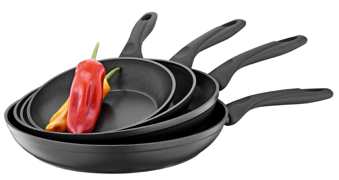 JetBlack high quality forged daytona fry pans