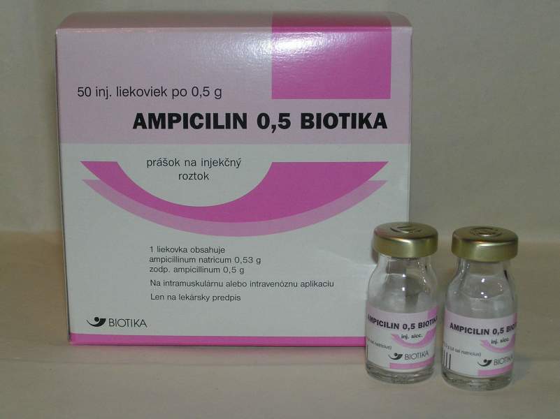 AMPICILIN 0,5 BIOTIKA   50x0,5g 