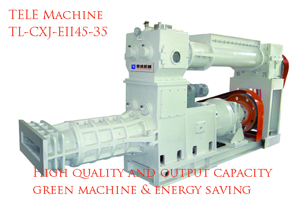 Double stage Vacuum extruder for