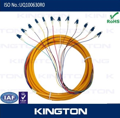 bunch fanout fiber optic patch cord