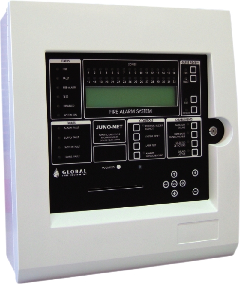 Fire alarma system, analog, intelligent