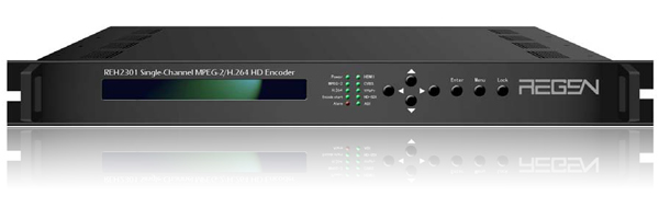 REH2301 Single-Channel MPEG-2/H.264 HD Encoder IPTV encoder, MPEG-2 MPEG-4 AVC Video compression