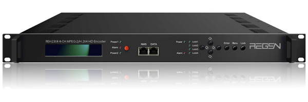 REH2304 Four-Channel MPEG-2/H.264 HD Encoder