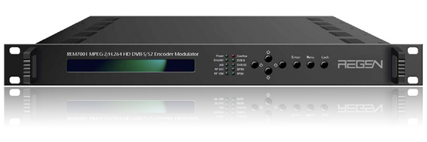 REM7001 DVB-S/S2 MPEG-2/H.264 HD Encoder Modulator