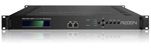 REM7004 MPEG-2/H.264 HDMI/SDI to RF Four-Channel Encoder Modulator