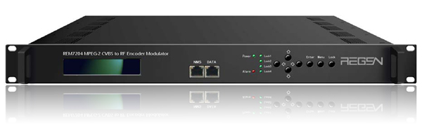 REM7204 CVBS to RF Four-Channel MPEG-2 SD Encoder Modulator