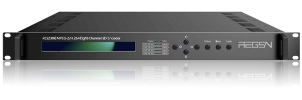 RES2304 MPEG-2/H.264 Four-Channel SD Encoder RES2308 MPEG-2/H.264 Eight-Channel SD Encoder