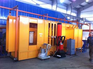 Auto Painting Line Powder Spray Booth