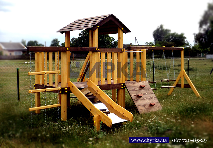 Playground swings